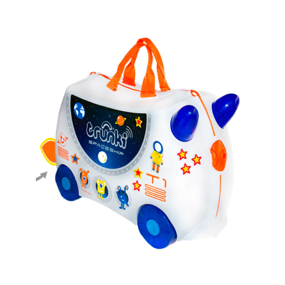 Trunki børnekuffert - Rumskibet Skye